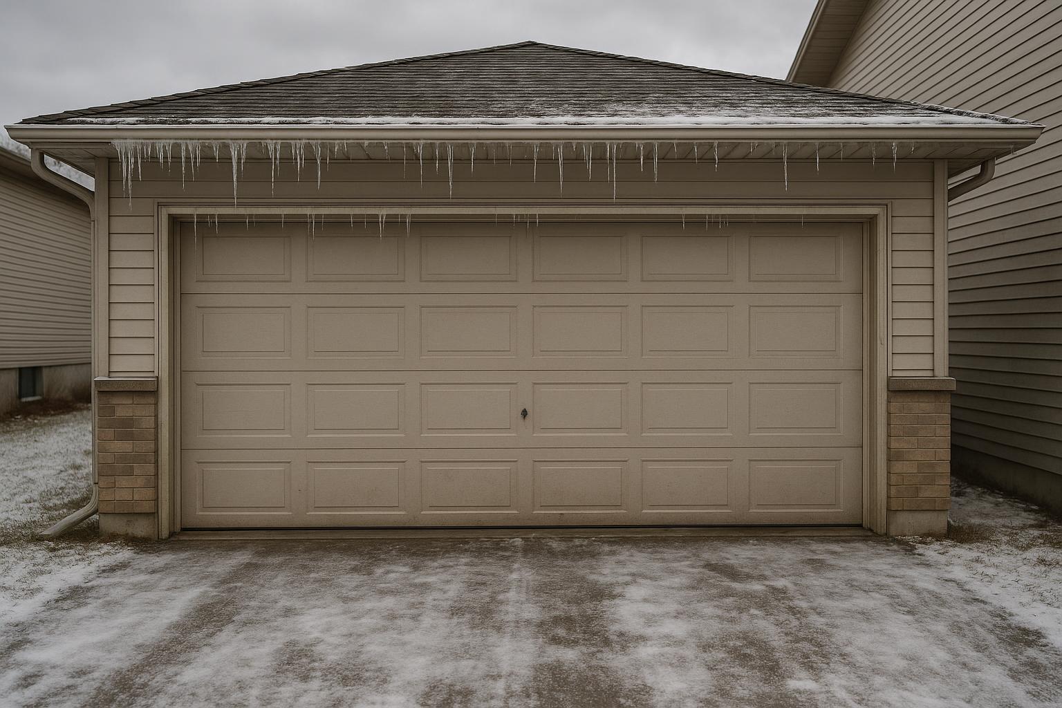 What to Do When Your Garage Door Won't Open in Cold Weather